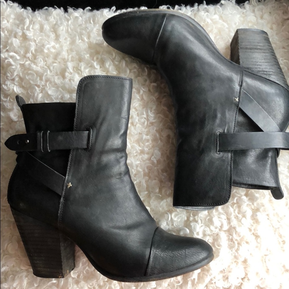 Rag & Bone booties, size 10.